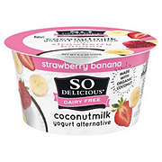 So Delicious Strawberry Banana Coconut Milk Yogurt Alternative