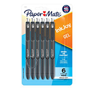 Paper Mate Inkjoy 0.7mm Gel Pens - Black Ink