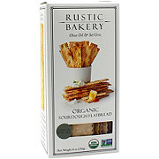 Rustic Bakery Olive Oil & Sel Gris Organic Sourdough Flat Bread