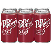 Dr Pepper Soda Mini 7.5 oz Cans