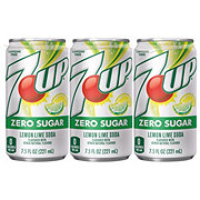 7UP Diet Soda 7.5 oz Cans