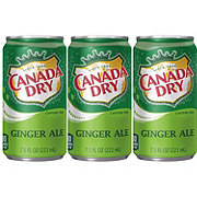 Canada Dry Ginger Ale 7.5 oz Cans