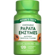Nature's Truth Chewable Papaya Enzyme Tablets