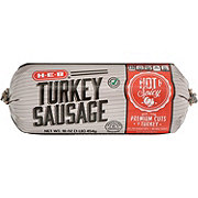 H-E-B Premium Turkey Breakfast Sausage - Hot
