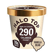 Halo Top Vanilla Bean Light Ice Cream