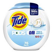 Tide PODS HE Laundry Detergent - Free & Gentle
