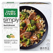 Healthy Choice Simply Steamers Beef & Broccoli Frozen Meal