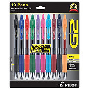 Pilot G2 0.7mm Retractable Gel Pens - Assorted Inks