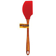 Cocinaware Silicone Spatula with Wood Handle – Red