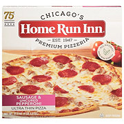 Home Run Inn Ultra Thin Crust Frozen Pizza - Sausage & Uncured Pepperoni