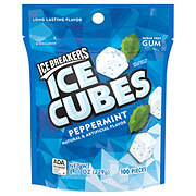 Ice Breakers Ice Cubes Peppermint Sugar Free Chewing Gum