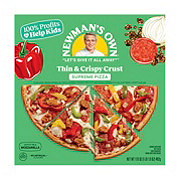 Newman's Own Thin & Crispy Crust Frozen Pizza - Supreme