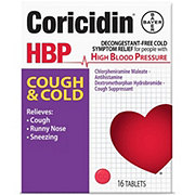 Coricidin HBP Cough & Cold Tablets