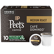 Peet's Coffee Cafe Domingo Medium Roast Single Serve Coffee K Cups