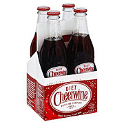 Cheerwine Cherry Flavored Diet Soda 12 oz Bottles