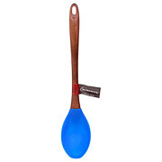 Cocinaware Silicone Spoon with Wood Handle – Cobalt Blue