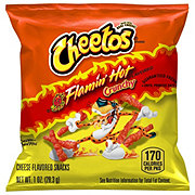 Cheetos Crunchy Flamin' Hot Cheese Snacks