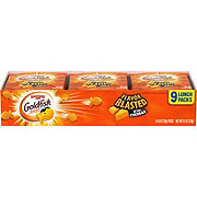 Goldfish Flavor Blasted Xtra Cheddar Cheese Crackers, 0.9 oz On-the-Go Snack Pack