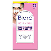 Bioré Nose + Face Deep Cleansing Pore Strips