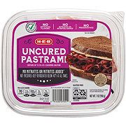 H-E-B Uncured Beef Pastrami