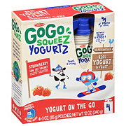 GoGo squeeZ yogurtZ Pouches, Strawberry