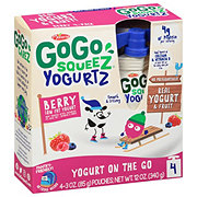 GoGo squeeZ yogurtZ Pouches, Berry