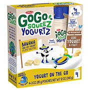 GoGo squeeZ yogurtZ Pouches, Banana