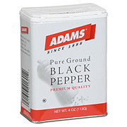 Adams Pure Ground Black Pepper Premium Quality