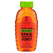 Nature Nate's Raw & Unfiltered Organic Honey