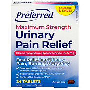 Reese Preferred Maximum Strength Urinary Pain Relief Tablets
