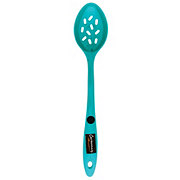 Cocinaware Slotted Melamine Spoon – Aqua Blue