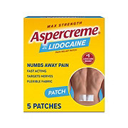 Aspercreme Lidocaine Pain Relief Patch