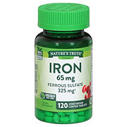 Nature's Truth Iron + Ferrous Sulfate Coated Tablets