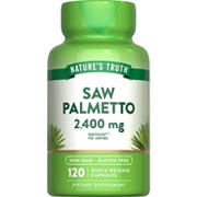Nature's Truth Saw Palmetto 2400mg Capsules