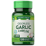 Nature's Truth Odorless Garlic Softgels - 2,400 mg