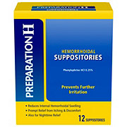 Preparation H Hemorrhoidal Suppositories
