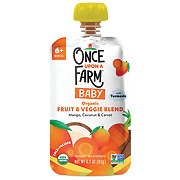 Once Upon a Farm Organic Baby Food Pouch - Mango Coconut & Carrot
