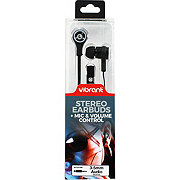 Vibrant Stereo Earbuds - Assorted Colors