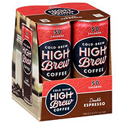 High Brew Coffee Double Espresso 8 oz Cans
