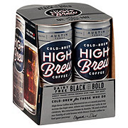 High Brew Coffee Dairy Free Black & Bold 8 oz Cans