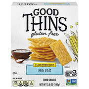 Good Thins Gluten-Free Sea Salt Corn Snacks