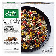 Healthy Choice Simply Steamers Unwrapped Burrito Bowl Frozen Meal