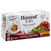 Honest Kids Cherry Go Round Organic Juice Beverage 6.75 oz Pouches