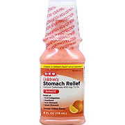 H-E-B Children's Stomach Relief Orange Creme Liquid