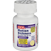 H-E-B Motion Sickness Relief 25 mg Tablets