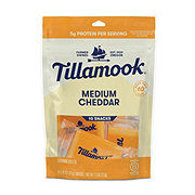 Tillamook Medium Cheddar Cheese Snack Bars, 10 ct