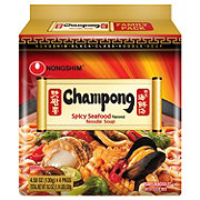 Nongshim Champong Spicy Seafood Noodle Soup Family Pack