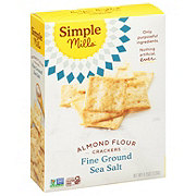 Simple Mills Ground Sea Salt Almond Flour Crackers