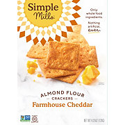 Simple Mills Almond Flour Crackers Farmhouse Sharp Cheddar