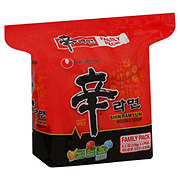 Nongshim Shin Spicy Ramyun Noodle Soup Family Pack